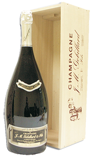 Jeroboam de champagne Gobillard grande reserve 1er cru et son coffret