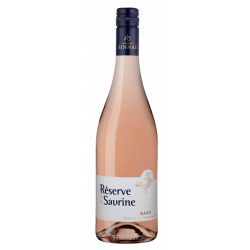 bouteille de vin rosé réserve Saurine