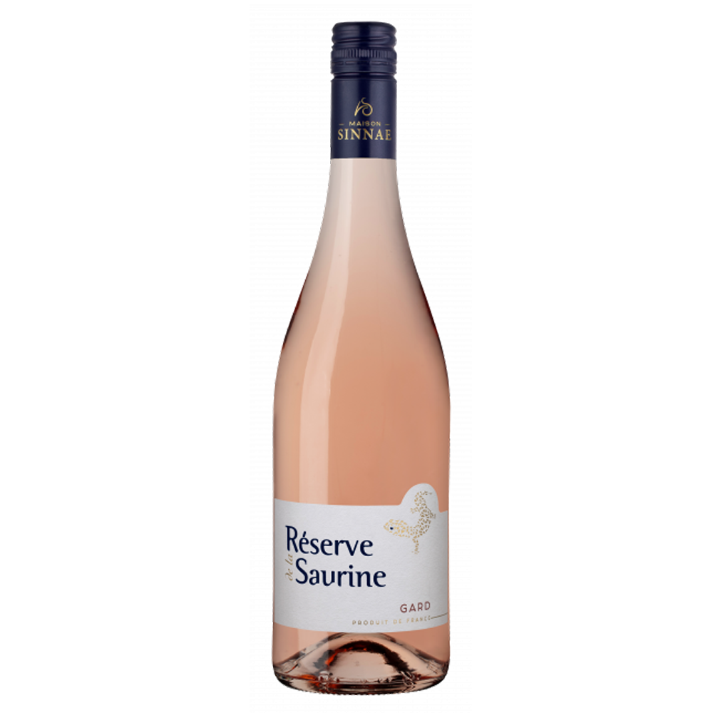 bouteille de vin rosé réserve Saurine