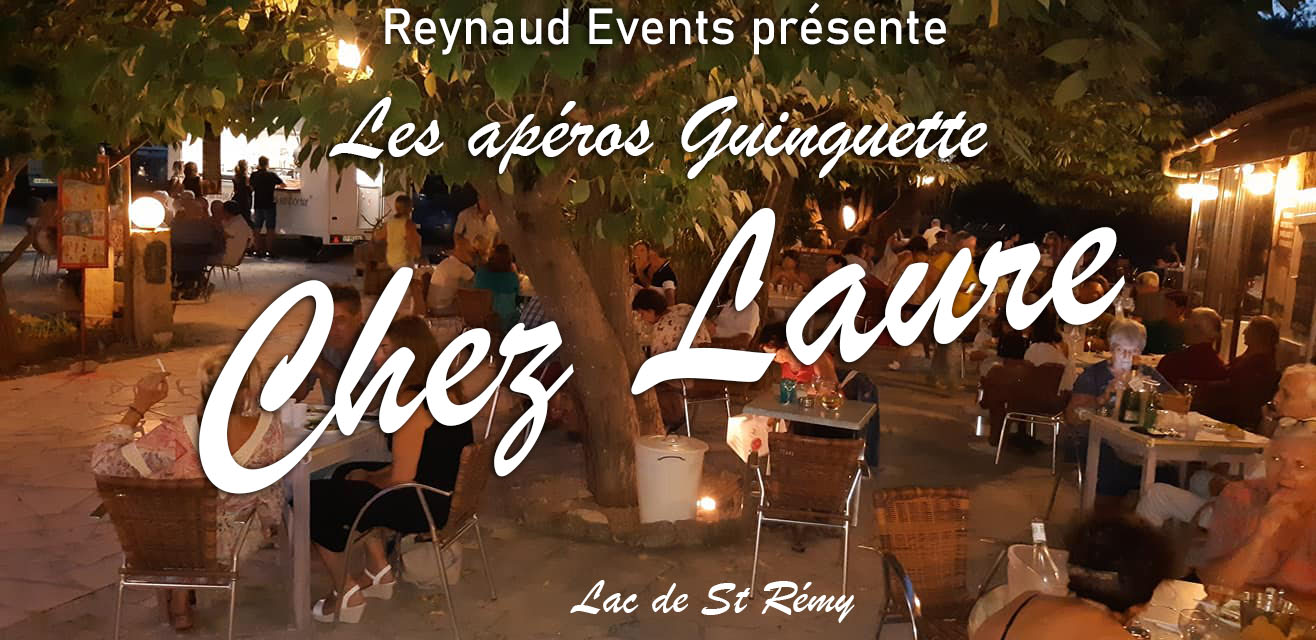 Terrasse chez Laure, les apéros guinguette by reynaud events lac de St Rémy de Provence