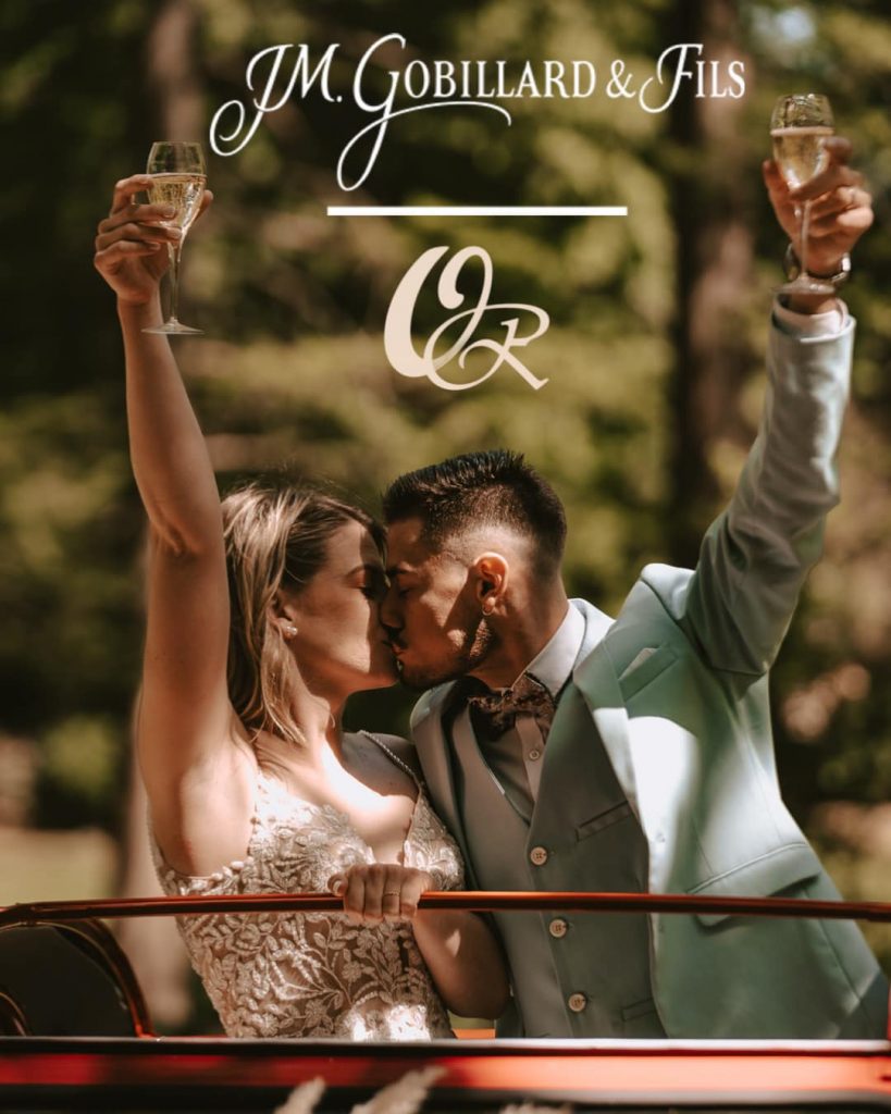 mariage et champagne Gobillard